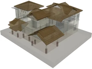 House 3D Model preview