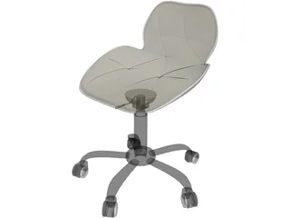 Modern Armchair 3D Model preview