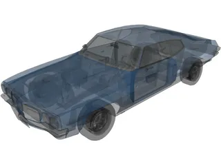 Pontiac Lemans (1971) 3D Model preview