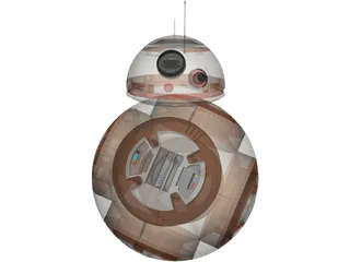BB8 Droid 3D Model preview