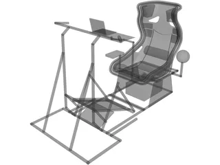 Playseat 3D Model preview