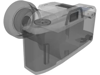Minolta Photo Camera 3D Model preview