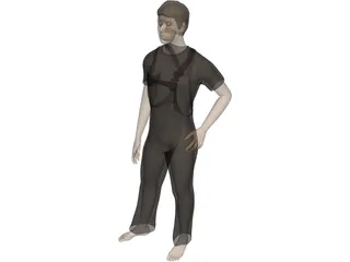Workman 3D Model preview