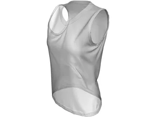 Volleyball Jersey 3D Model preview