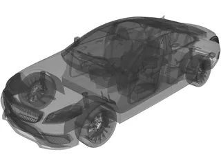 Mercedes-Benz CLS 500 3D Model preview