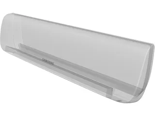 Samsung Split Unit Air Conditioner 3D Model preview