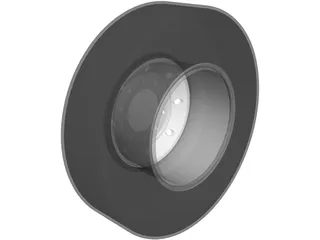M853 Tire 3D Model preview