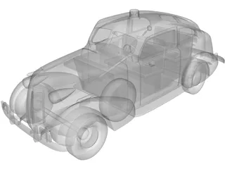 Buick Special (1937) 3D Model preview