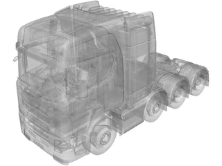 Scania S6000 3D Model preview