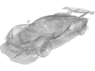 Gumpert Apollo Intensa Emozione (2019) 3D Model preview