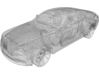 Rolls-Royce Ghost (2018) 3D Model preview