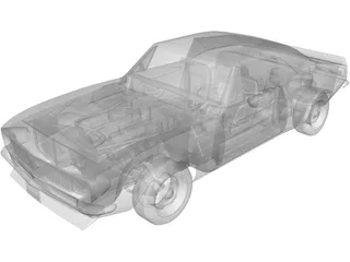 Chevrolet Camaro Z28 (1967) 3D Model preview