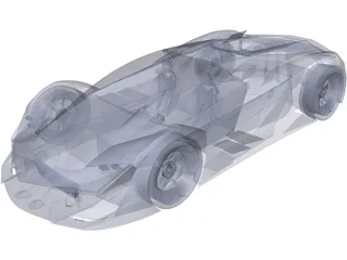 Lamborghini Terzo Millennio Concept 3D Model preview