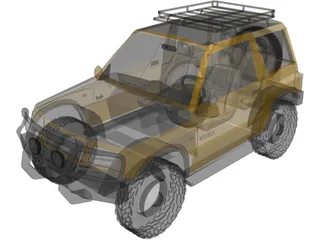 Suzuki Vitara 3D Model preview
