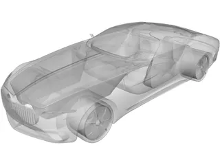 Mercedes-Maybach Vision 6 Cabriolet 3D Model preview