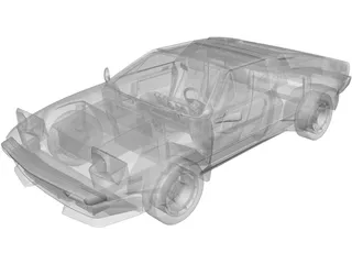 Lamborghini Jalpa (1984) 3D Model preview