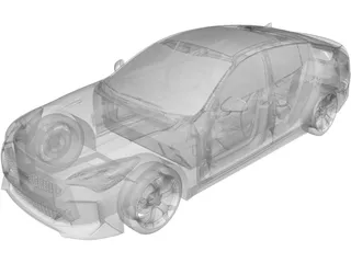 Kia Stinger GT (2018) 3D Model preview