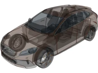 Volvo V40 Cross Country (2013) 3D Model preview