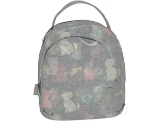Teen Handbag 3D Model preview