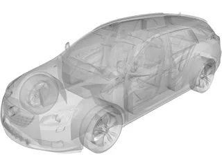 Opel Insignia Wagon 3D Model preview