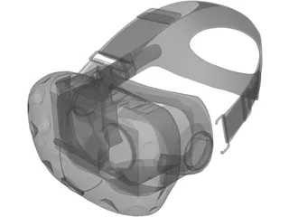HTC Vive 3D Model preview