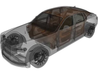 Rolls-Royce Phantom (2018) 3D Model preview