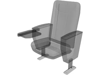Cinema Chair Ey-145 3D Model preview