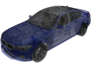 BMW M5 [F90] (2018) 3D Model preview