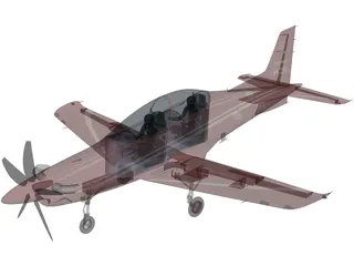 Pilatus PC-21 3D Model preview