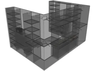Wardrope 3D Model preview