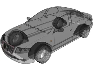 IKCO Samand Soren 3D Model preview