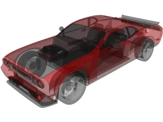 Dodge Challenger SRT10 3D Model preview
