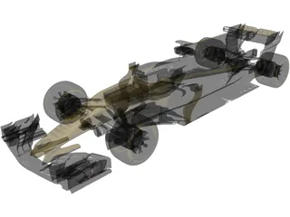 Renault RS17 F1 (2017) 3D Model preview