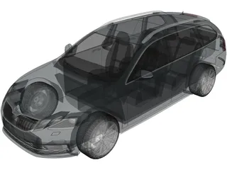 Skoda Octavia Combi (2017) 3D Model preview