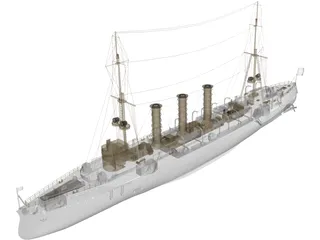 Emden 3D Model preview