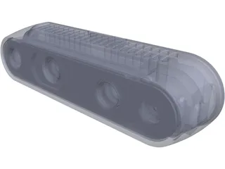 Intel RealSense D435 3D Model preview