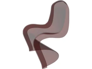 Panton Chair 3D Model preview
