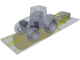 Onion Harvester 3D Model preview