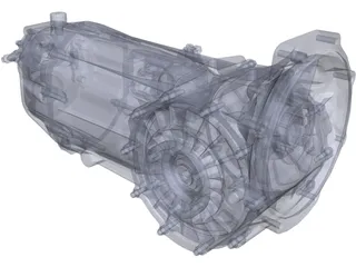 Transaxle Quaife QTEK5 52G 79G 61G 3D Model preview