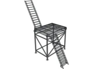 Platform 3D Model preview