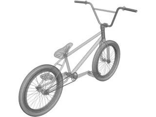 BMX Bike 3D Model preview