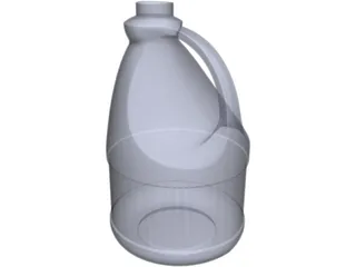 Bleach Bottle 3D Model preview