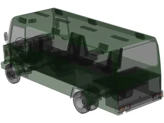 Mercedes-Benz Vario 3D Model preview