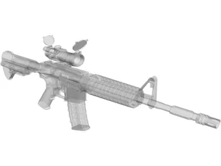 M4 3D Model preview