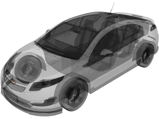 Chevrolet Volt (2011) 3D Model preview