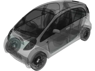 Mitsubishi i-MiEV (2009) 3D Model preview