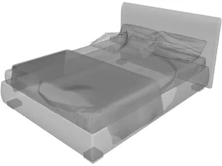 Bed 3D Model preview