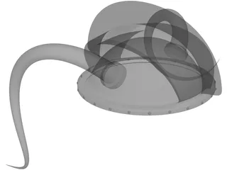 Viking Helmet 3D Model preview