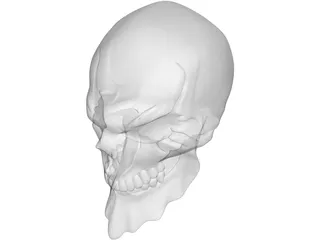 Ainz Ooal Gown Skull 3D Model preview