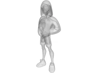 Spiderman 3D Model preview